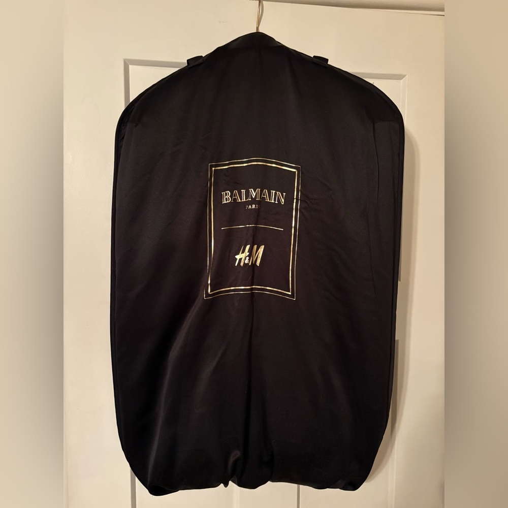 H&M x BALMAIN coat size 12 - Picture 4 of 4